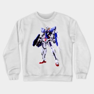 8bit Gundam tall robot Crewneck Sweatshirt